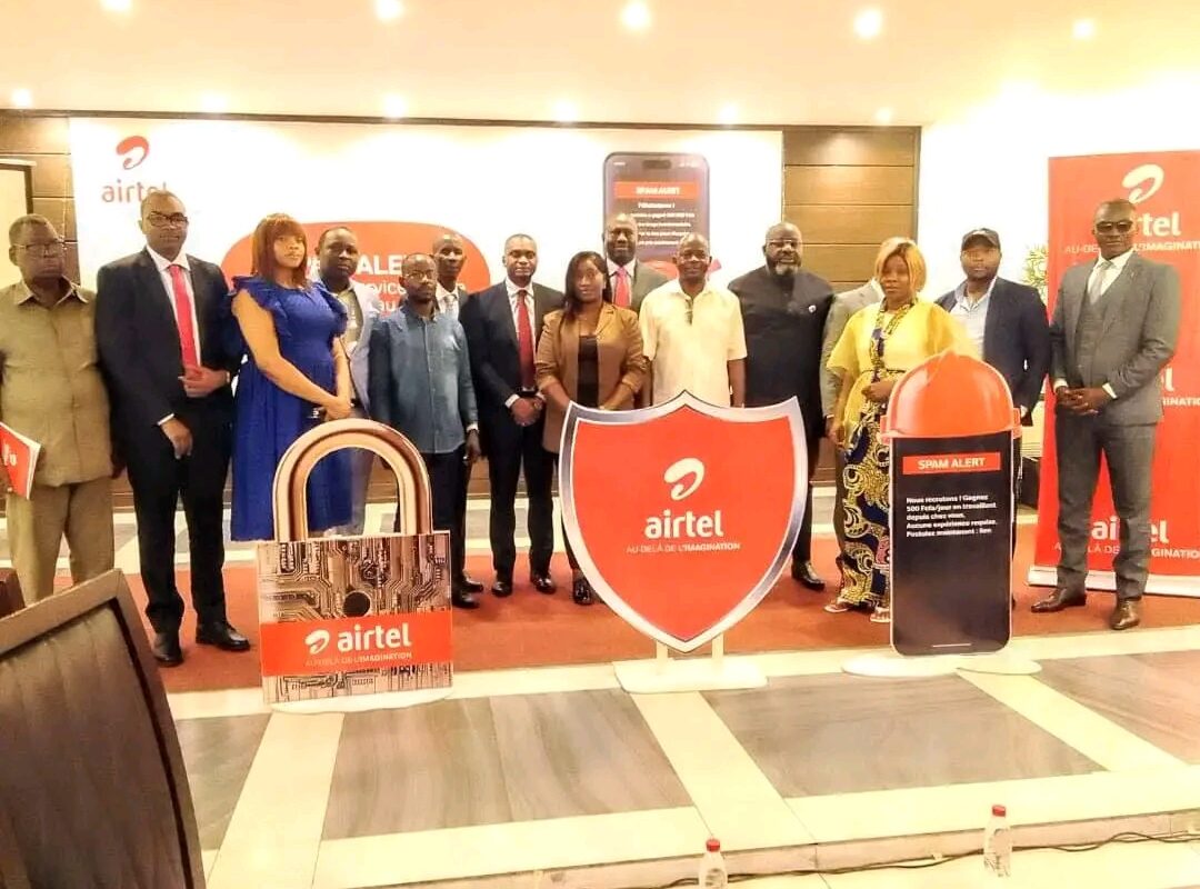 LUTTE CONTRE LES ARNAQUES : AIRTEL CONGO LANCE UN BOUCLIER ANTI-SPAM BASÉ SUR L’IA