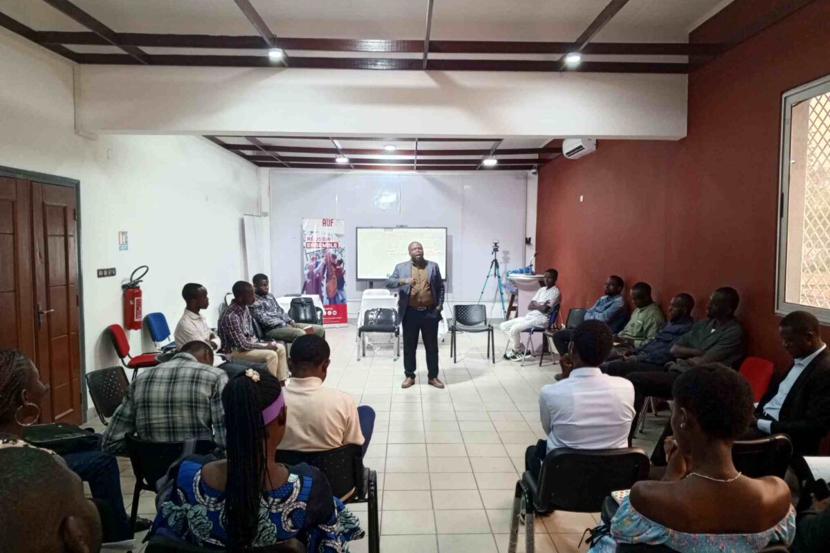 AUF-CONGO FORME LES ÉTUDIANTS POUR UNE PRISE DE PAROLE EFFICACE