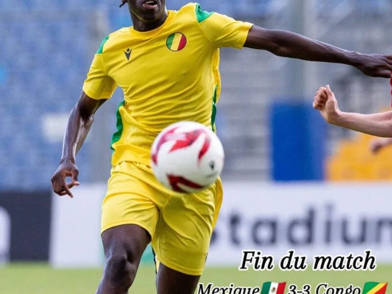 LE CONGO ARRACHE LE NUL FACE AU MEXIQUE (3-3)