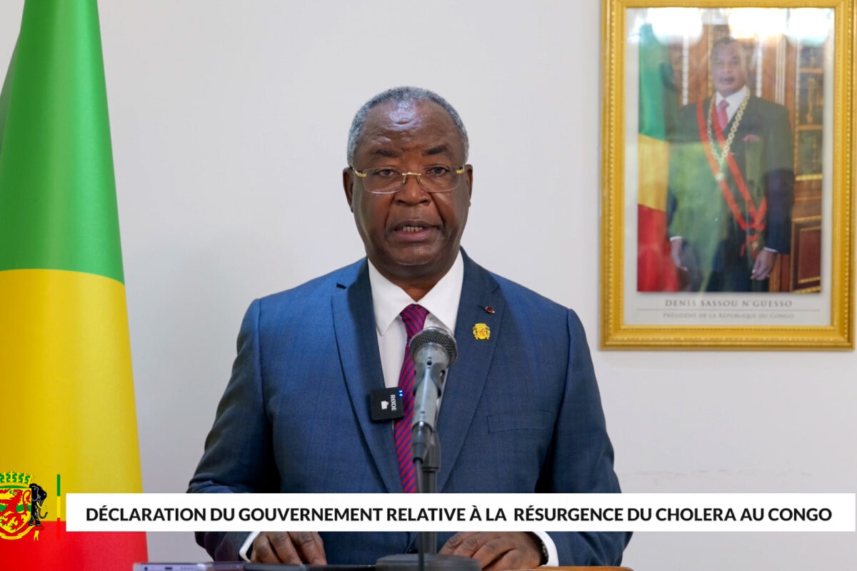 103 CAS SUSPECTS DE CHOLÉRA RECENSÉS À BRAZZAVILLE