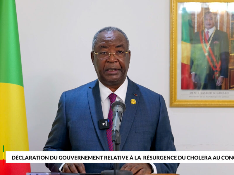 103 CAS SUSPECTS DE CHOLÉRA RECENSÉS À BRAZZAVILLE