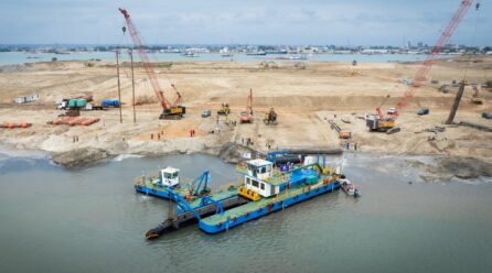LE PORT DE POINTE-NOIRE SE DOTE DE NOUVELLES CAPACITÉS AVEC LE MÔLE EST