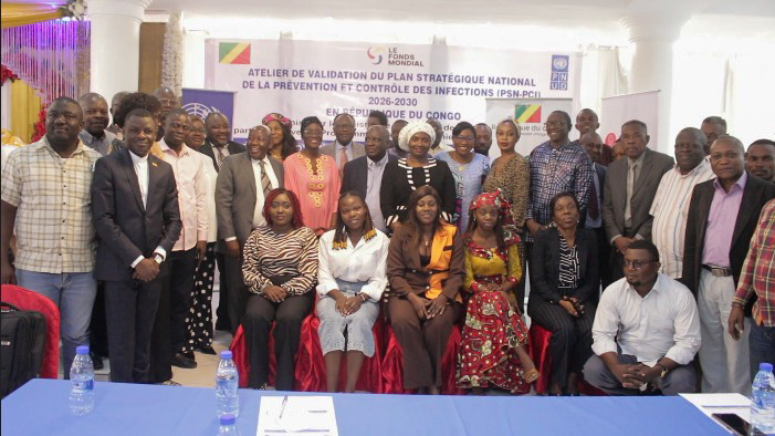 LE CONGO VALIDE SON PLAN STRATÉGIQUE 2026-2030 DE PRÉVENTION ET DE CONTRÔLE DES INFECTIONS