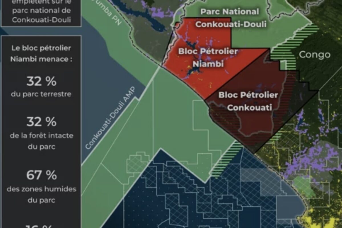 L’EXPLORATION PÉTROLIÈRE MENACE LE JOYAU ÉCOLOGIQUE  CONKOUATI-DOULI