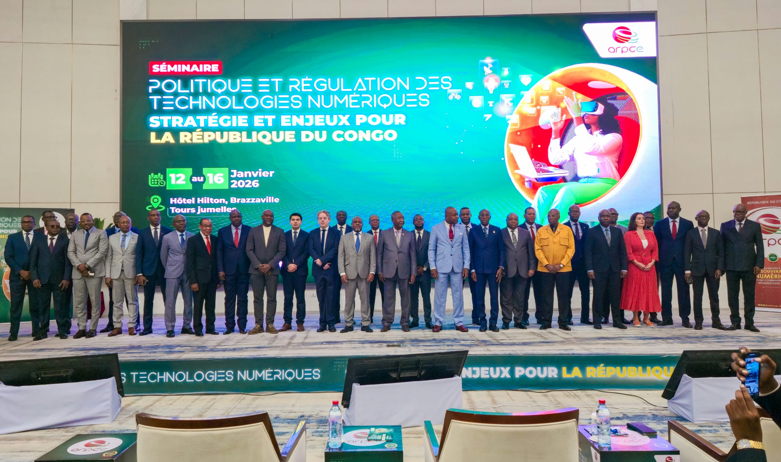 L’ARPCE LANCE LE DÉBAT STRATÉGIQUE SUR LES DONNÉES, L’IA ET LA FINANCE NUMÉRIQUE AU CONGO