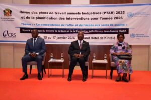 SANTÉ : LE CONGO ACCÉLÈRE LA CONSOLIDATION DE L’OFFRE DE SOINS