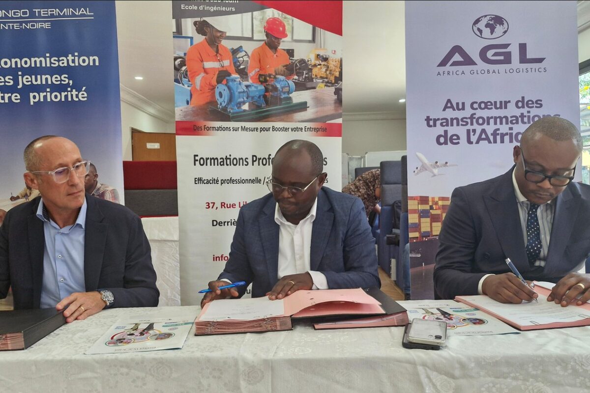 EMPLOYABILITÉ DES JEUNES : AGL CONGO ET CONGO TERMINAL S’ALLIENT À UCAC-ICAM