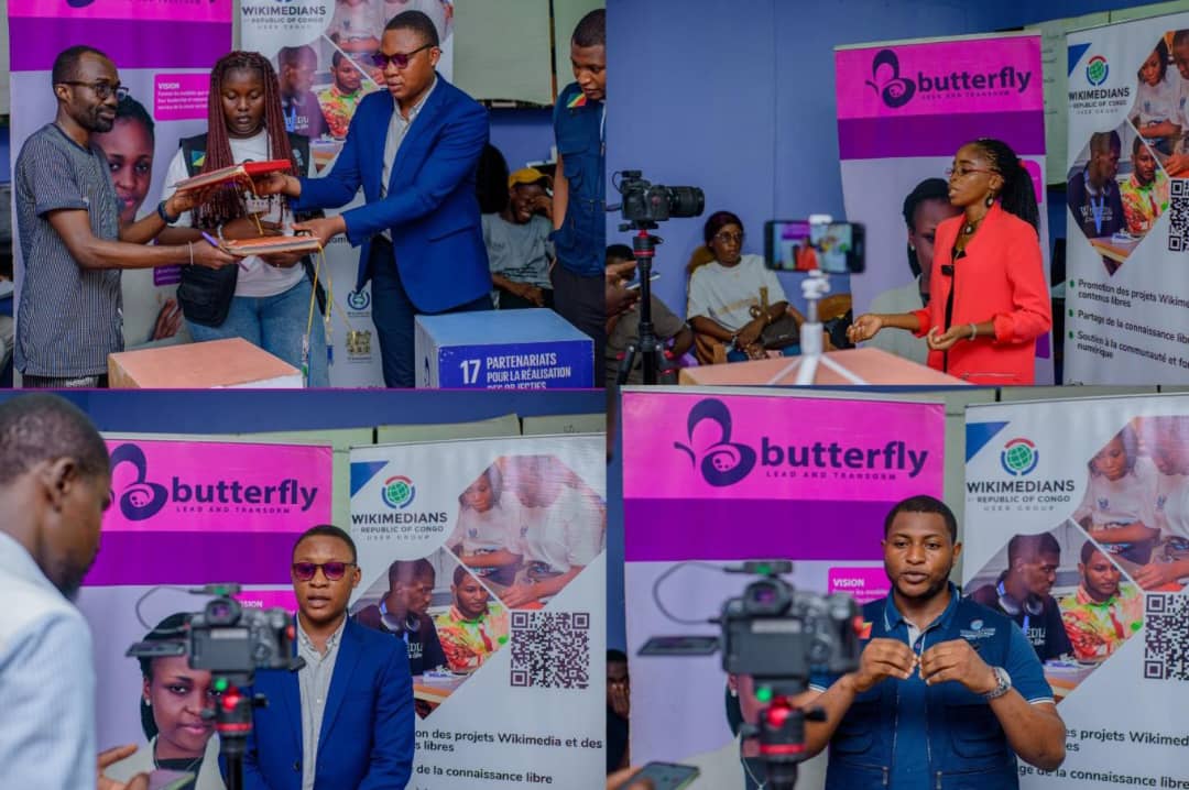 BRAZZAVILLE : WIKIPÉDIA CONGO ET BUTTERFLY SCELLENT UN PARTENARIAT POUR STRUCTURER LE BÉNÉVOLAT NUMÉRIQUE