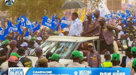 DOLISIE EN BLEU POUR LA DEUXIÈME ÉTAPE DE CAMPAGNE DE DSN