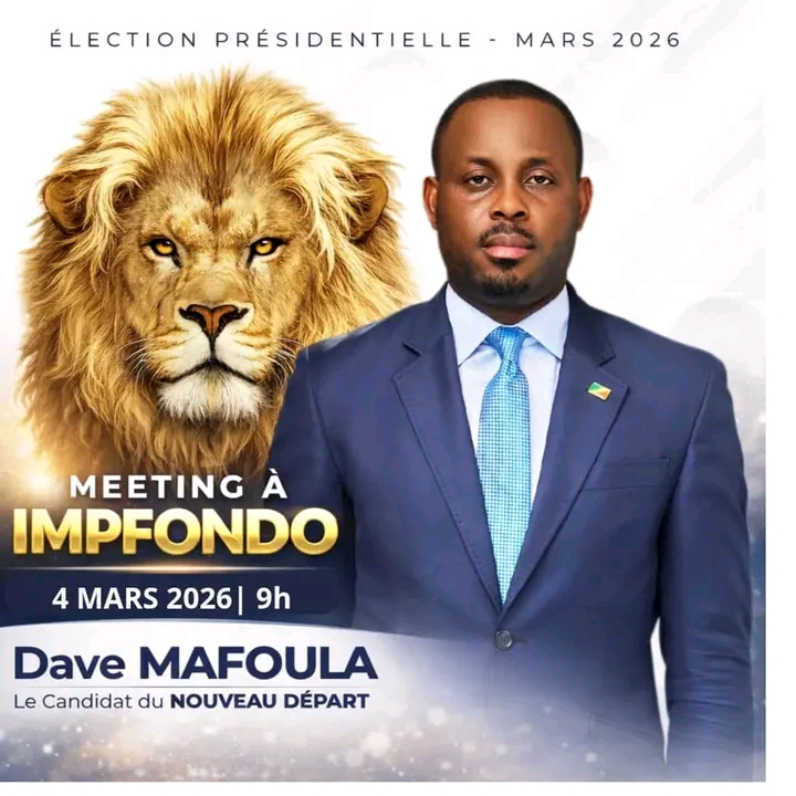 PRÉSIDENTIELLE 2026 : DAVE MAFOULA LANCE SA « VAGUE DU NOUVEAU DÉPART » À IMPFONDO