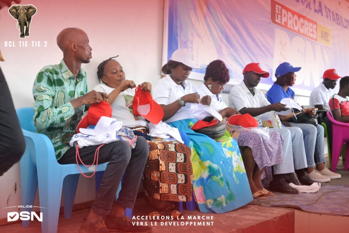 PRÉSIDENTIELLE 2026 : LES MUTUELLES ET ASSOCIATIONS S’IMPLIQUENT DANS LA CAMPAGNE ÉLECTORALE À TIÉ-TIÉ 2 (POINTE-NOIRE)