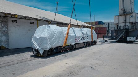 AGL MET SUR RAIL UNE LOCOMOTIVE DE 83 TONNES À POINTE-NOIRE