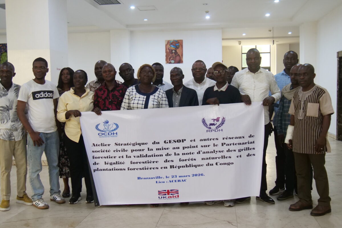 GOUVERNANCE FORESTIÈRE : LA SOCIÉTÉ CIVILE CONGOLAISE AFFICHE SES PRIORITÉS POUR 2026