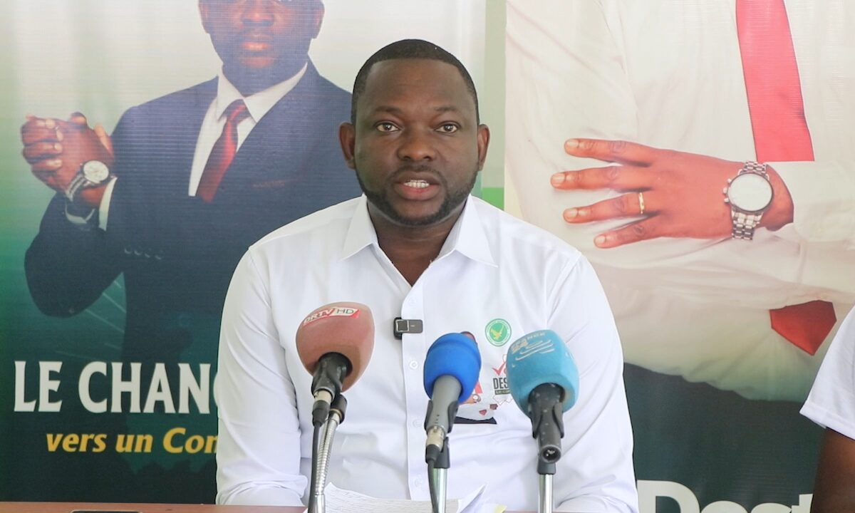 PRÉSIDENTIELLE&nbsp; : DESTIN GAVET DÉNONCE DES IRRÉGULARITÉS ET REVENDIQUE LA VICTOIRE