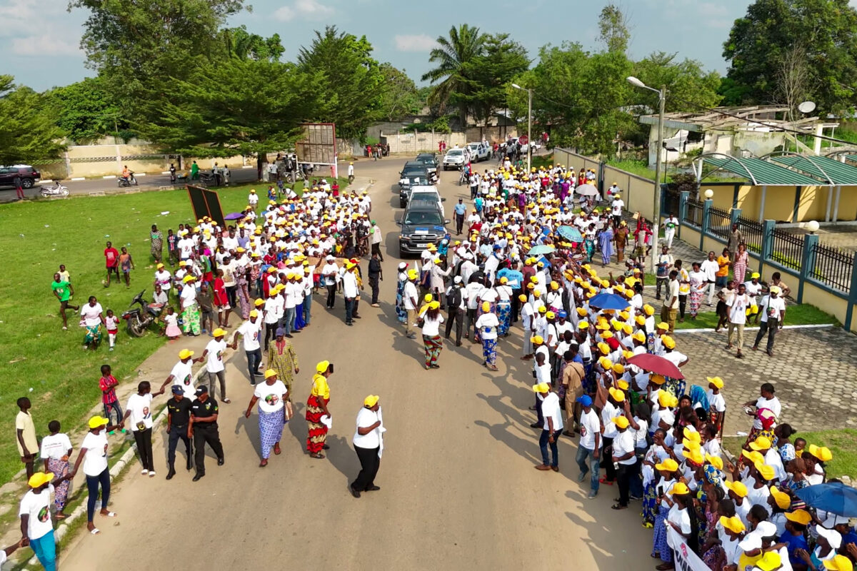 MAKOUA : DELPHINE ÉDITH EMMANUEL LANCE LA CAMPAGNE POUR DENIS SASSOU-N’GUESSO