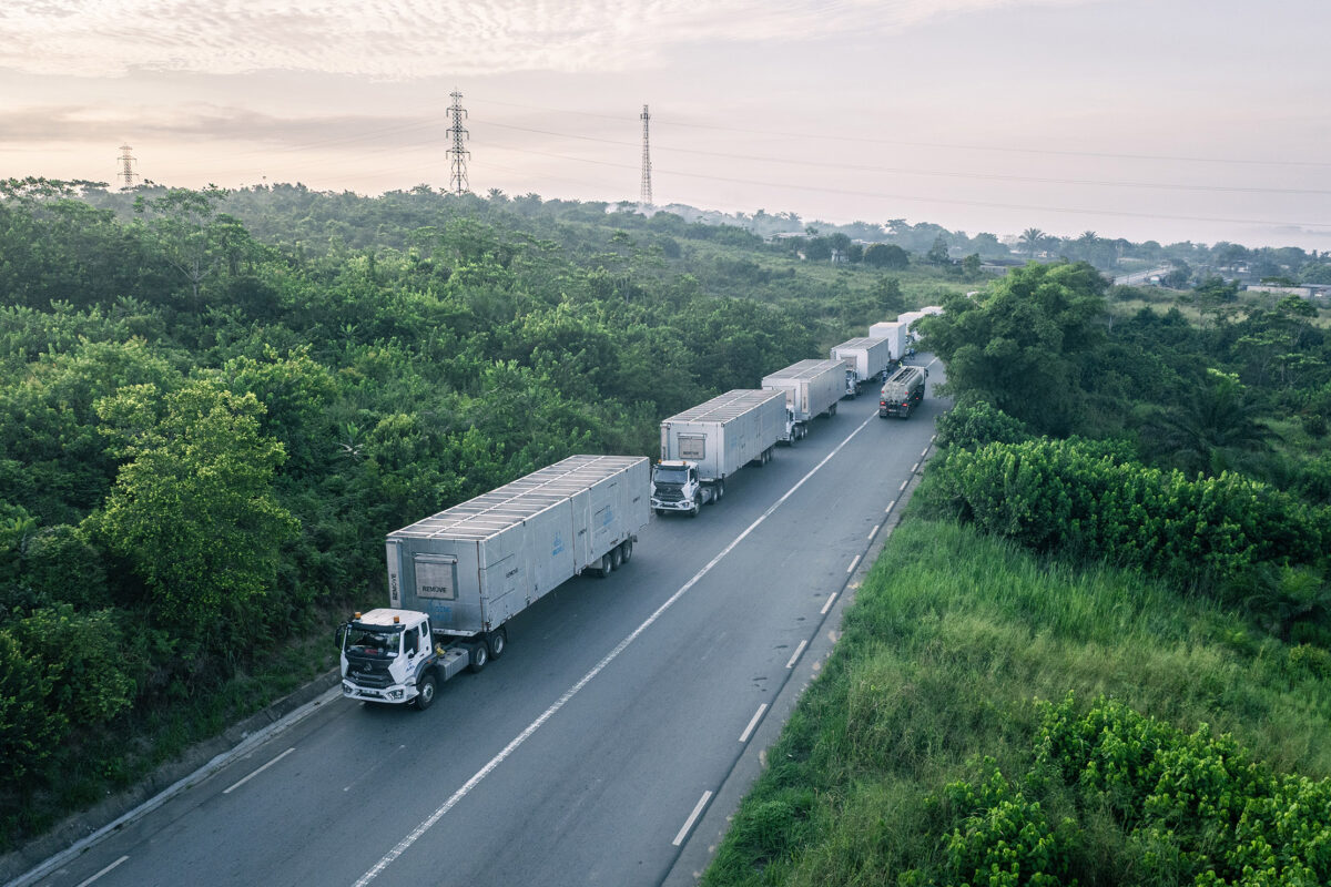 LOGISTIQUE : AGL CONGO ACHEMINE 11 MODULES GÉANTS JUSQU’À BRAZZAVILLE