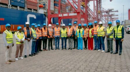 POINTE-NOIRE : LE PAPN ÉVALUE LES AVANCÉES DU MÔLE EST