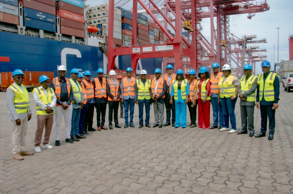 POINTE-NOIRE : LE PAPN ÉVALUE LES AVANCÉES DU MÔLE EST