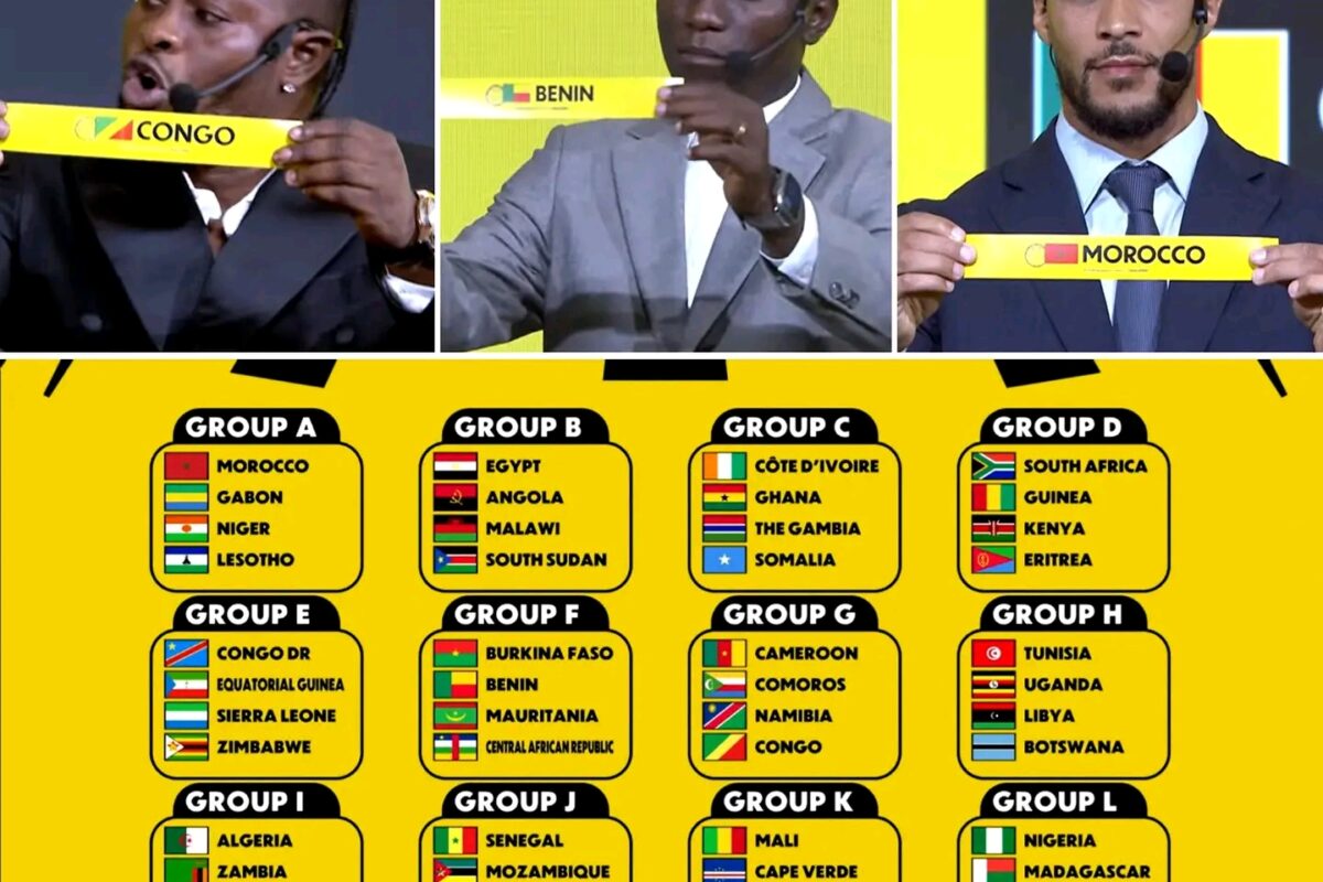 ÉLIMINATOIRES CAN 2027 : LES SÉLECTIONS AFRICAINES CONNAISSENT LEURS ADVERSAIRES