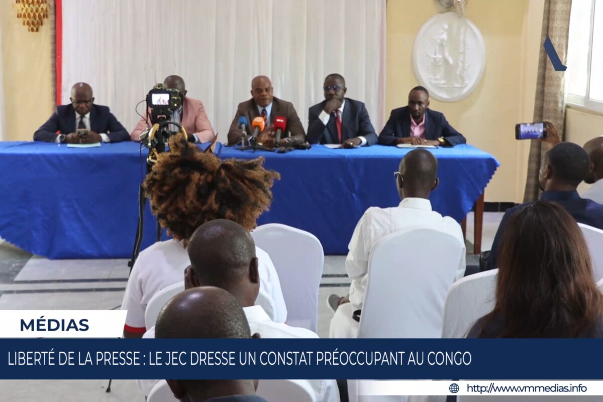LIBERTÉ DE LA PRESSE : LE JEC DRESSE UN TABLEAU PRÉOCCUPANT AU CONGO