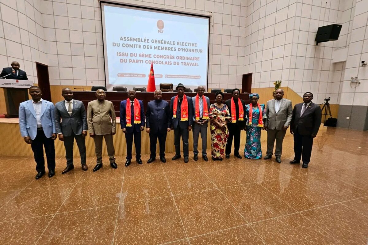 LAMYR NGUELE ÉLU PRÉSIDENT DU COMITÉ DES MEMBRES D’HONNEUR DU PCT