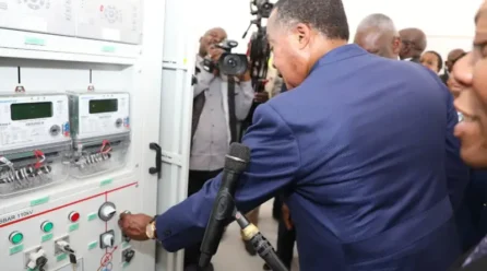 POOL : LA LIGNE ÉLECTRIQUE LOUINGUI-KINKALA-BOKO MISE EN SERVICE